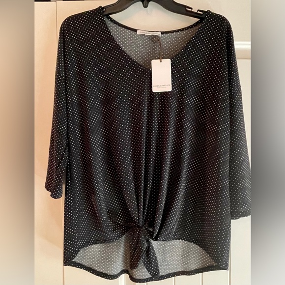 Green Envelop Women’s blouse size L - Picture 1 of 3